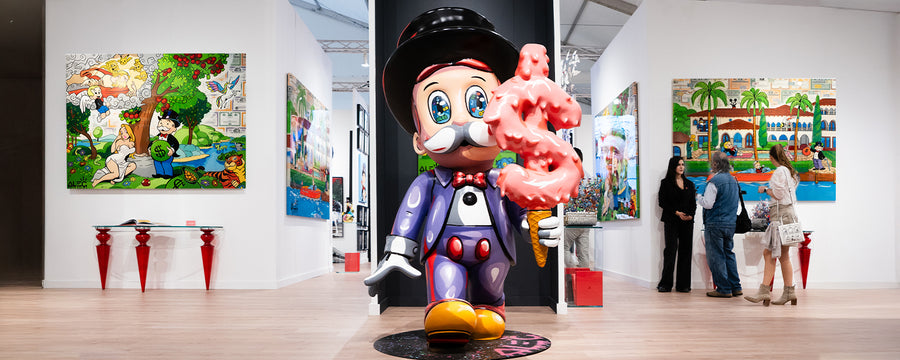 The Mixed Media Artistry of Alec Monopoly