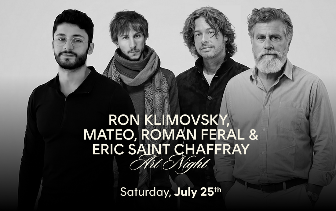 Saint Tropez: Art Night with Ron Klimovsky, Mateo, Roman Feral & Eric Saint Chaffray