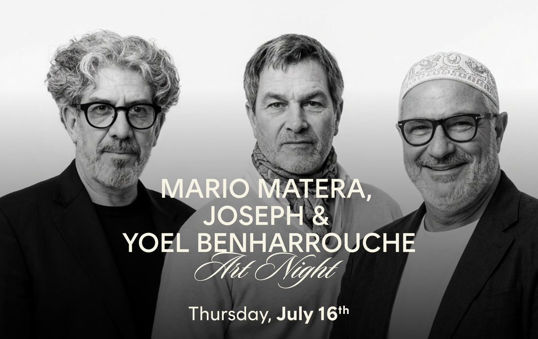 Saint Tropez: Art Night with Mario Matera, Joseph & Yoel Benharrouche | July 16th