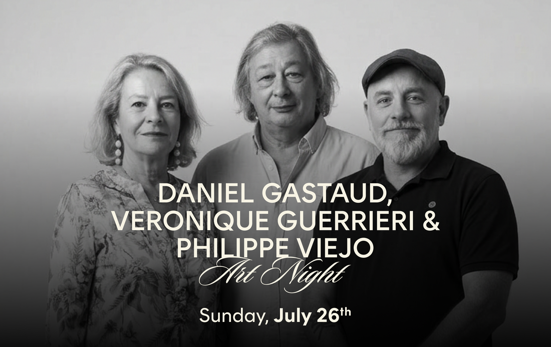 Saint Tropez: Art Night with Daniel Gastaud, Véronique Guerrieri & Philippe Viejo