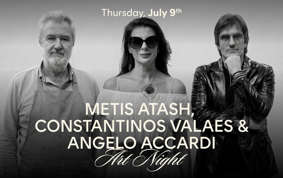 Saint Tropez: Art Night with Metis Atash, Constantinos Valaes & Angelo Accardi