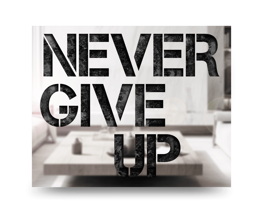 Never Give Up
