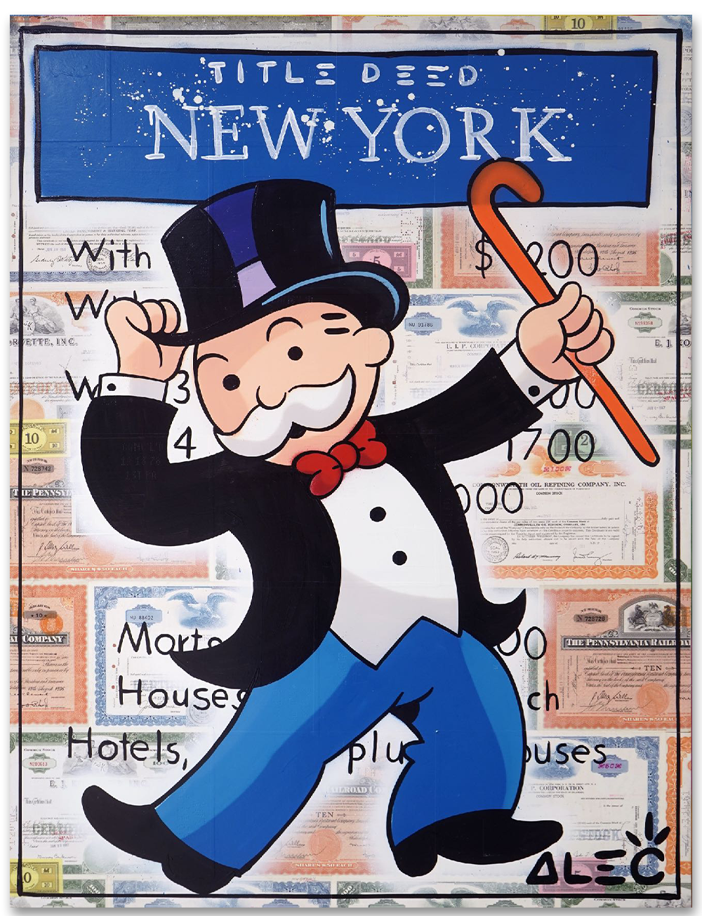 Monopoly Tipping Hat New York