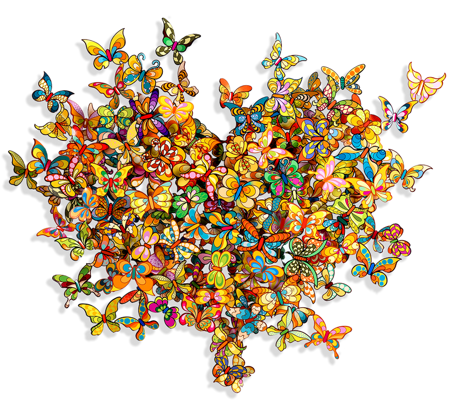 My Heart is All a Flutter - Colors Yellow