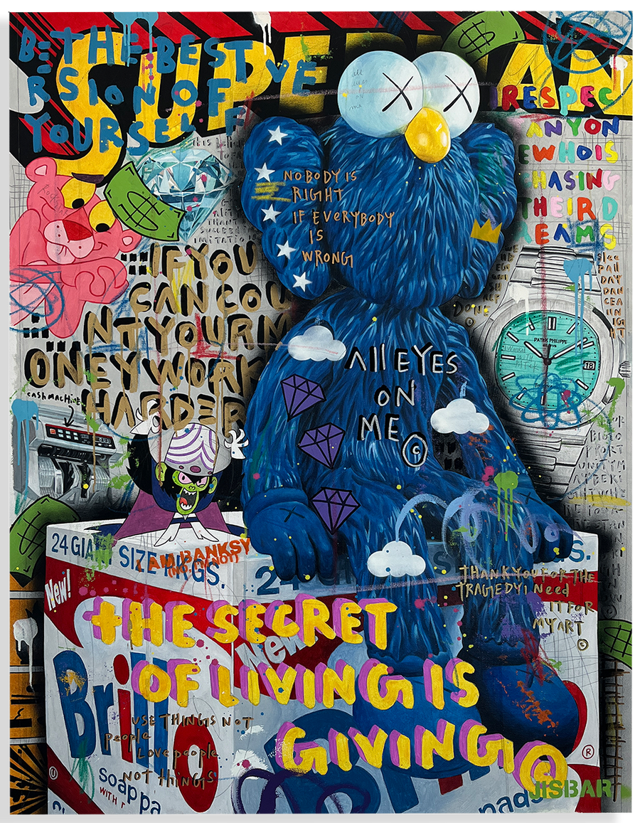 Super Secret Kaws Brillo