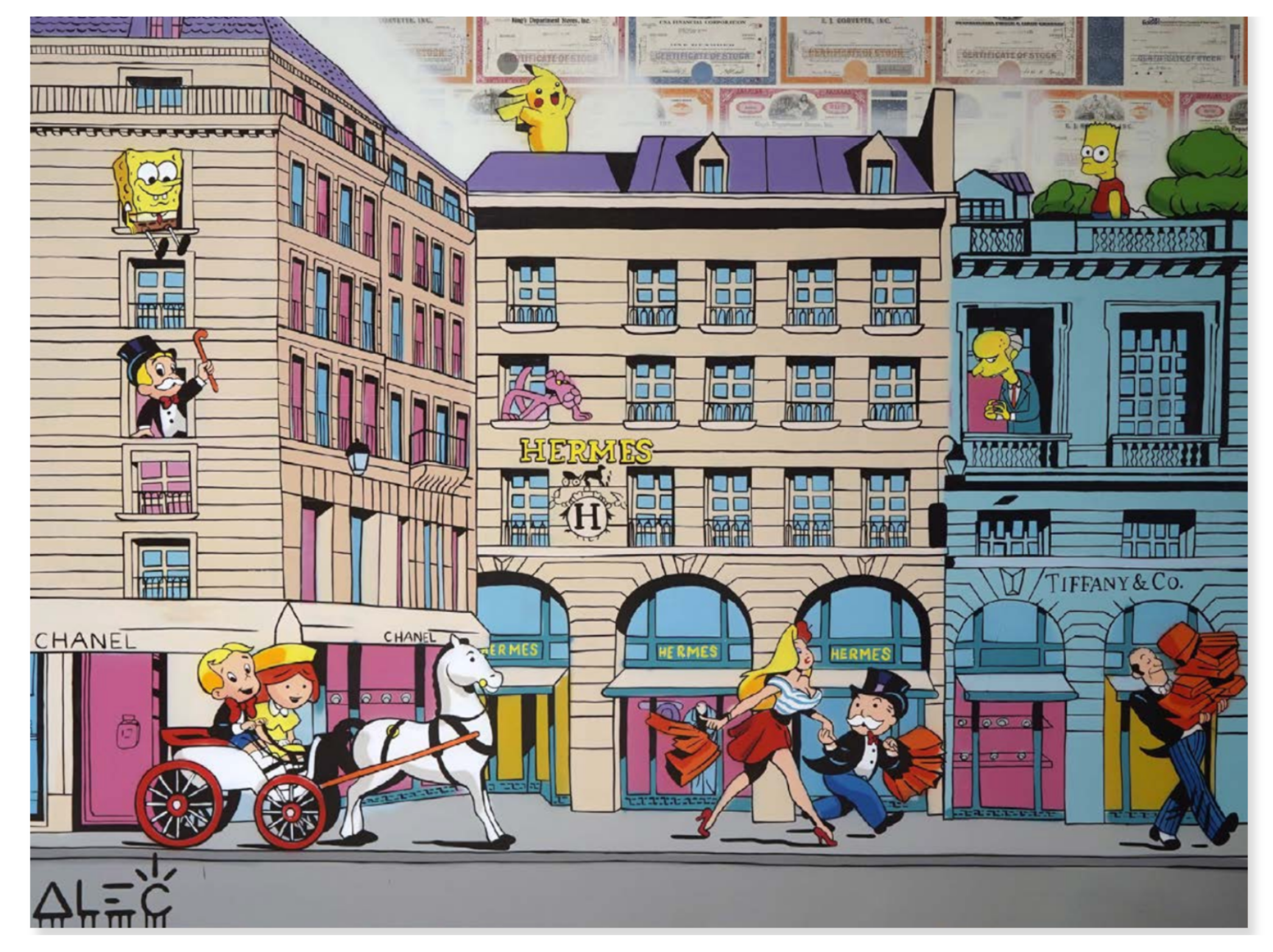 $ Team and Characters Paris Shopping Date