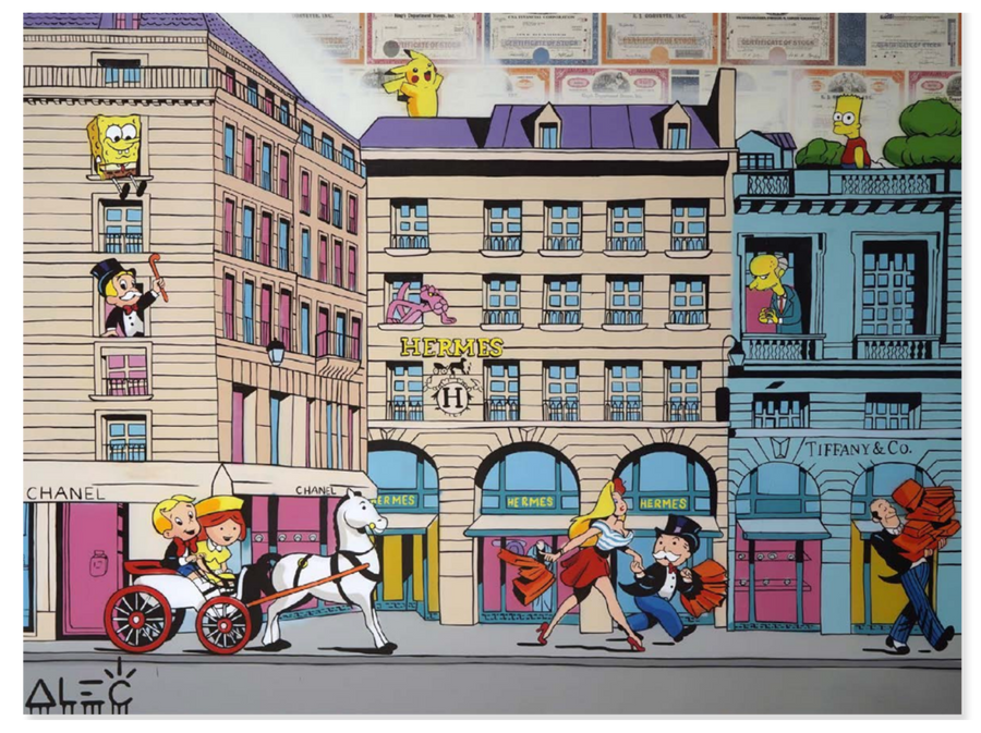 $ Team and Characters Paris Shopping Date