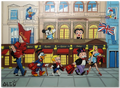 $ Team with Characters Shopping Date