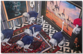 Ostriches Invasion in the Gallery