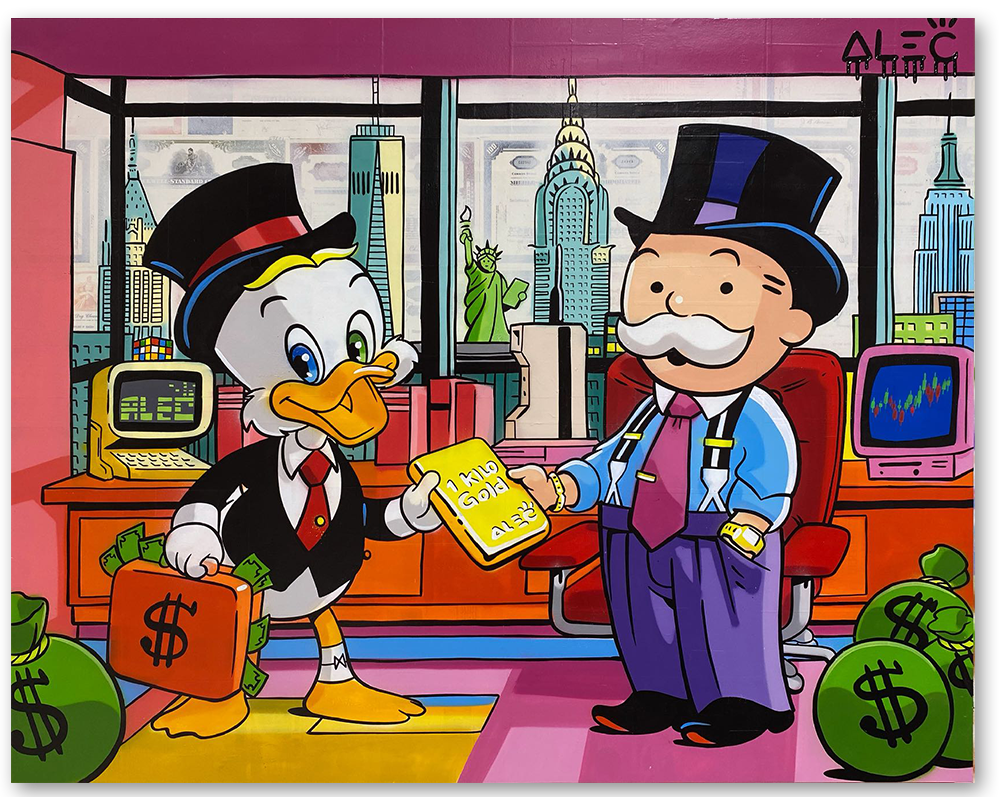 Duckling and Monopoly Cash for Gold Wall St Office Deal