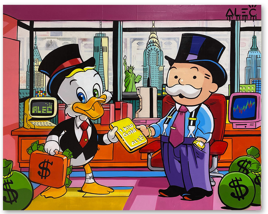 Duckling and Monopoly Cash for Gold Wall St Office Deal