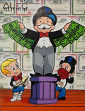 Monopoly Wings Statue and $ Team Painting - Stocks