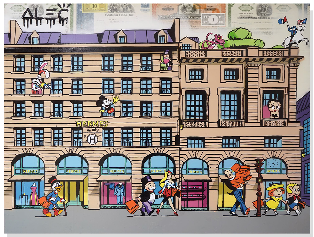 $ Team and Characters Shopping Date Faubourg St Honore