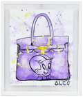 Richie Purple Bag Paper - Watercolor