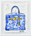 Scrooge Blue Bag Paper - Watercolor