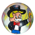 Richie with Cane on Soccer Ball