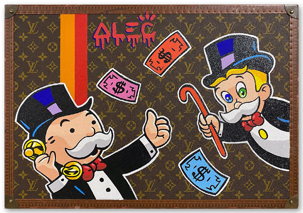 Monopoly on Phone Call with Mash-Up Character Trunk