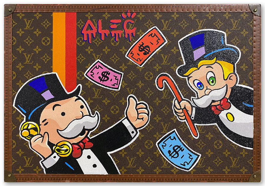 Monopoly on Phone Call with Mash-Up Character Trunk