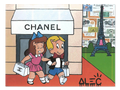 Richie Chanel Eiffel Tower Shopping Date