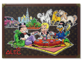 $ Team and Horses Tea and Hookah Trunk