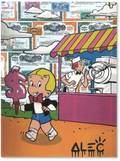 Richie $ Ice Cream Walk Away from Stall
