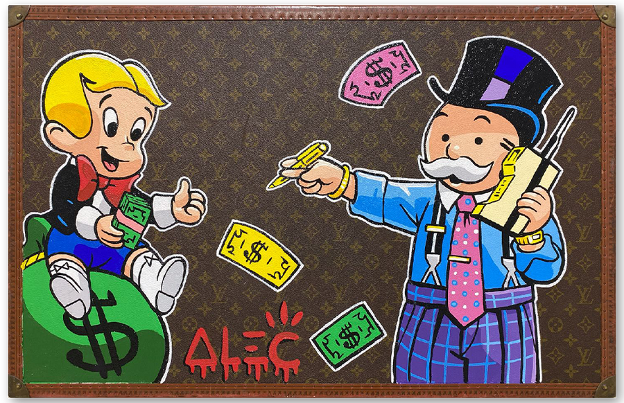 Wall St Monopoly on Call with Richie on $ Bag Trunk