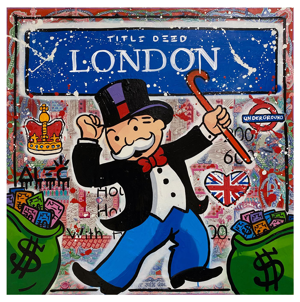 Monopoly Hat Tip London Scarf