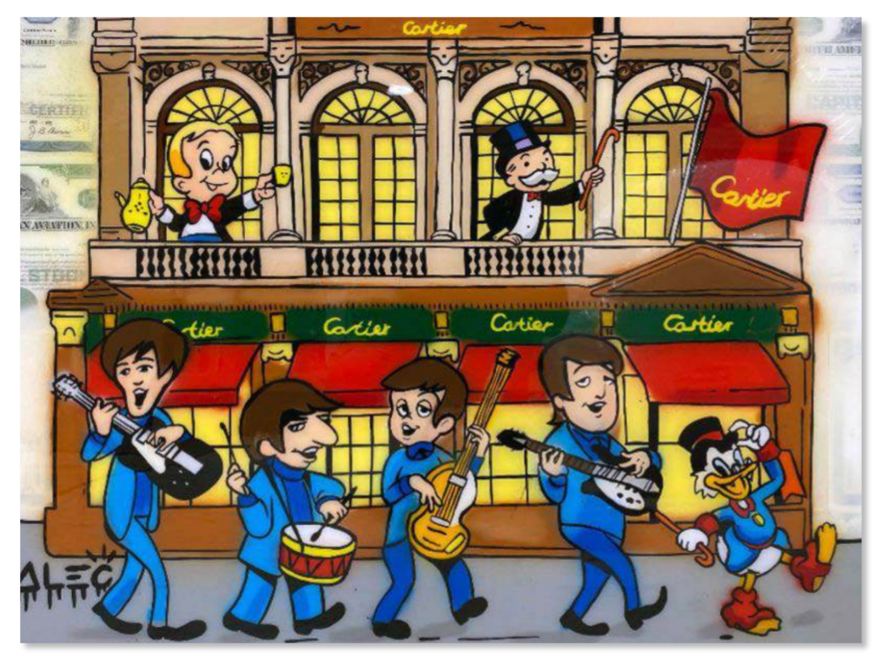 The Beatles and $ Team Shopping
