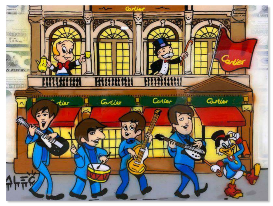 The Beatles and $ Team Shopping
