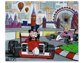 Monopoly Red and Richie Pink F1 Racing London