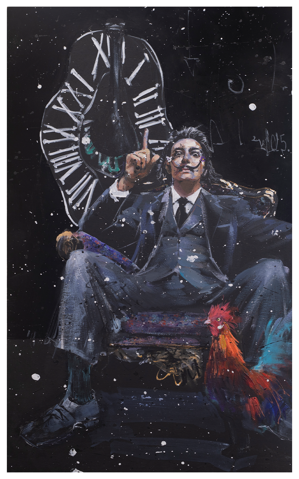 Salvador and the Rooster
