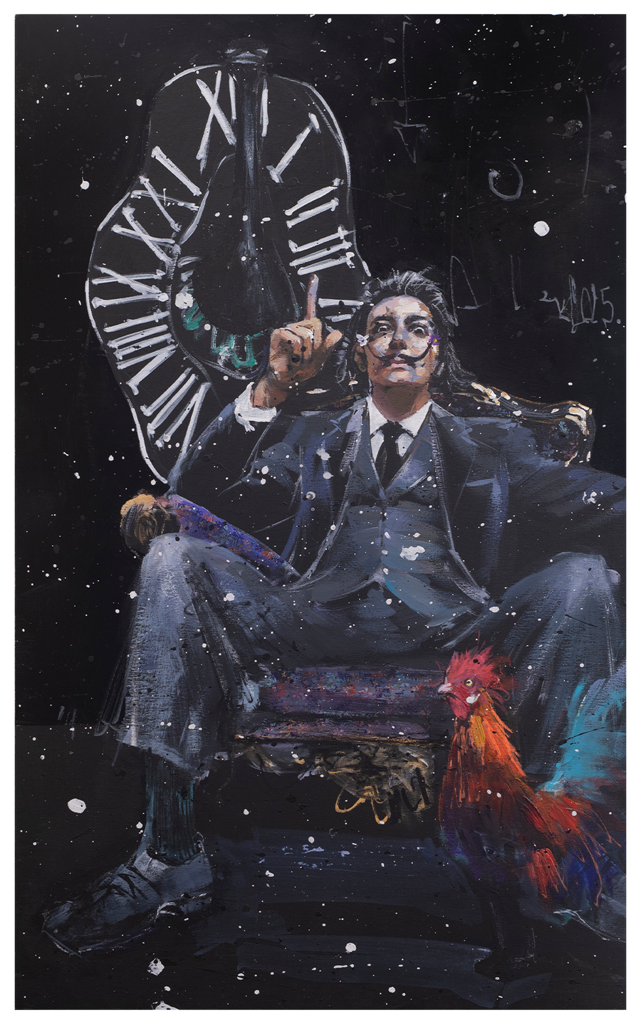 Salvador and the Rooster