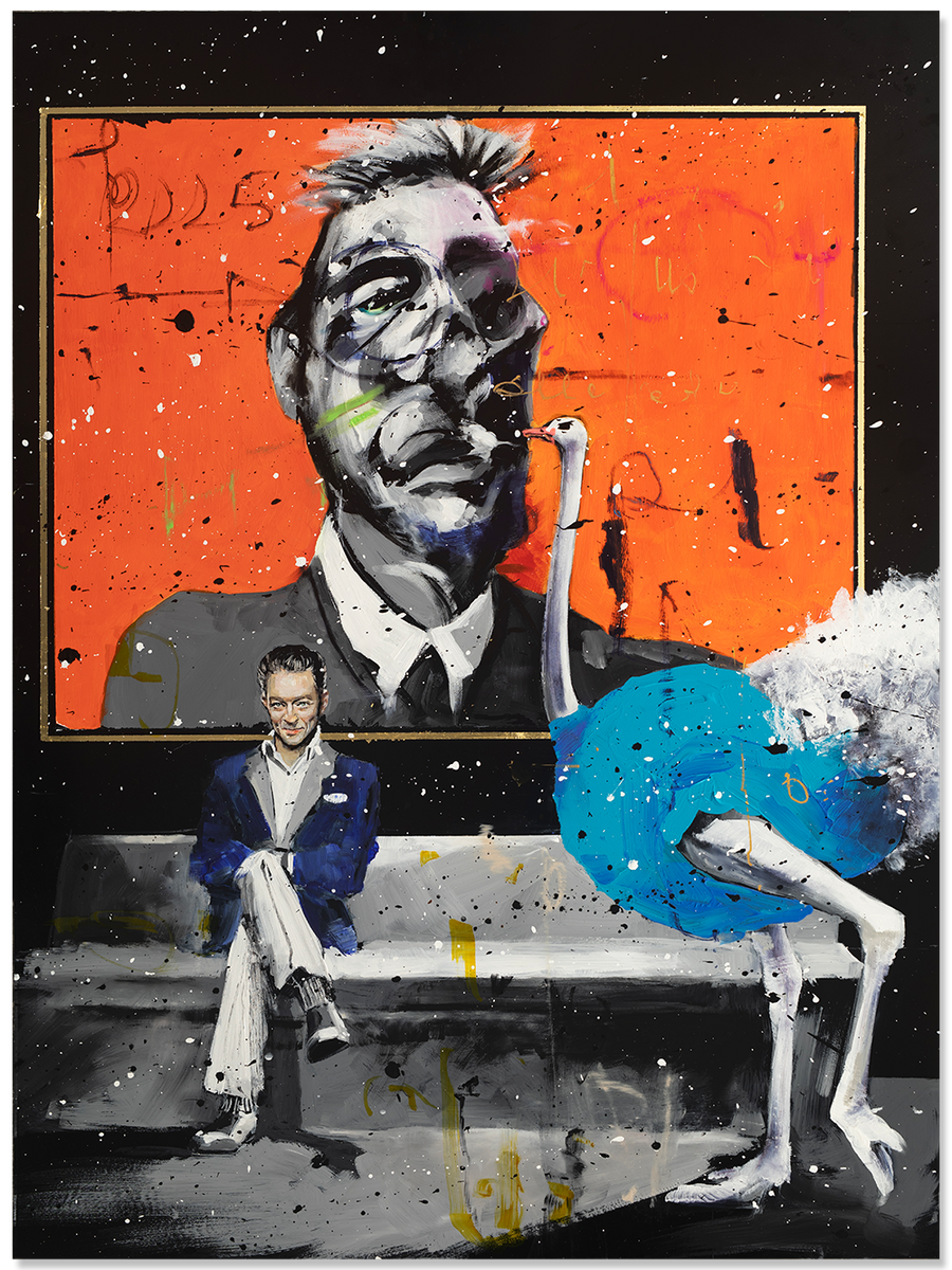 Vincent and the Blue Ostrich