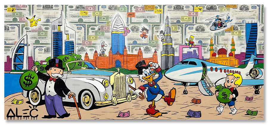 $ Team with Characters PJ Tarmac Dubai