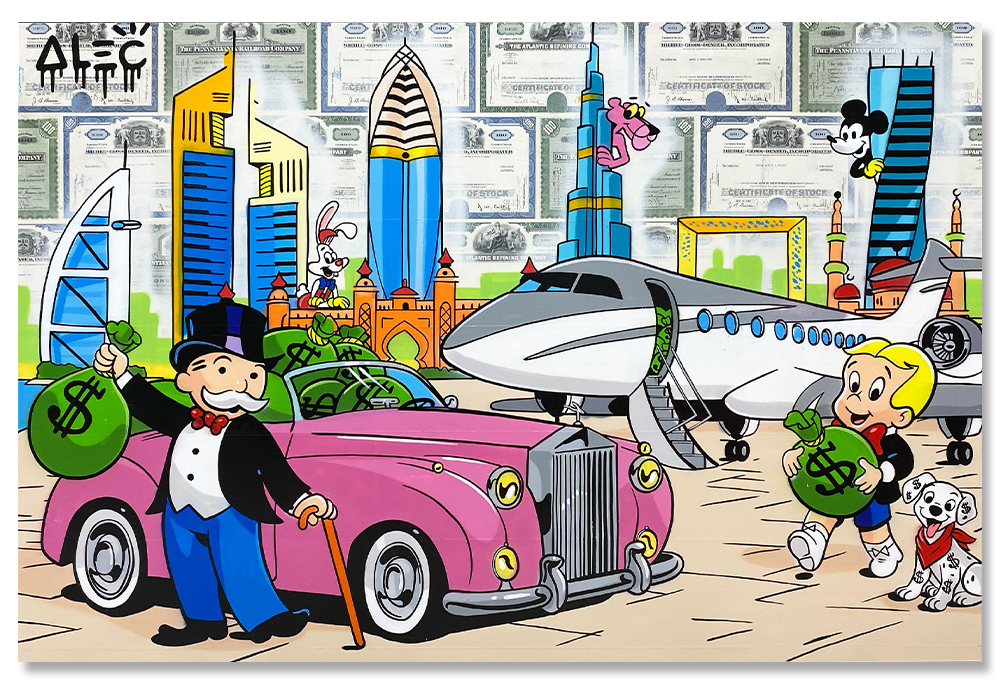 Monopoly and Richie with Characters PJ Dubai