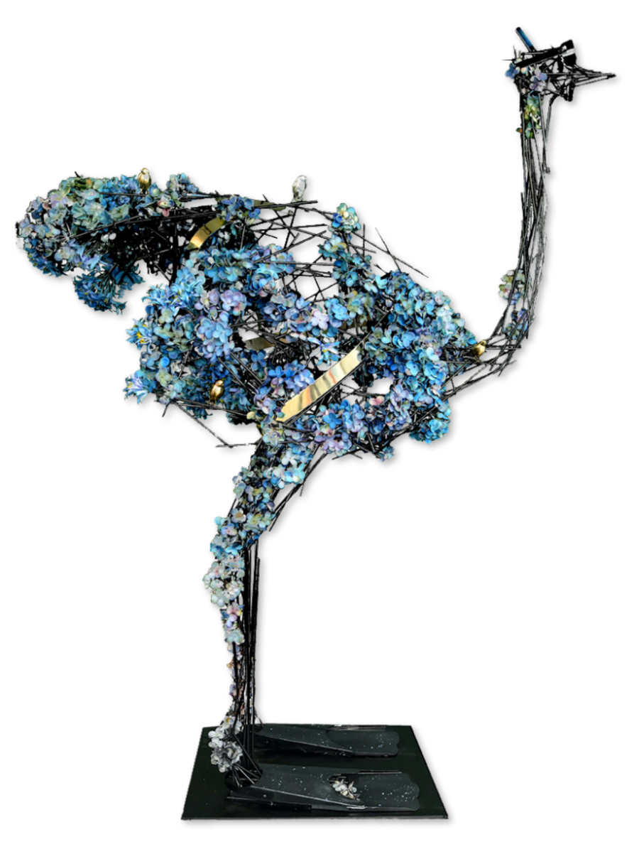 Flower Ostrich
