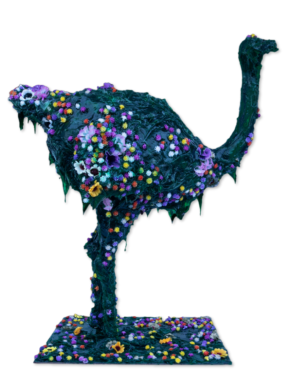 Green Ostrich
