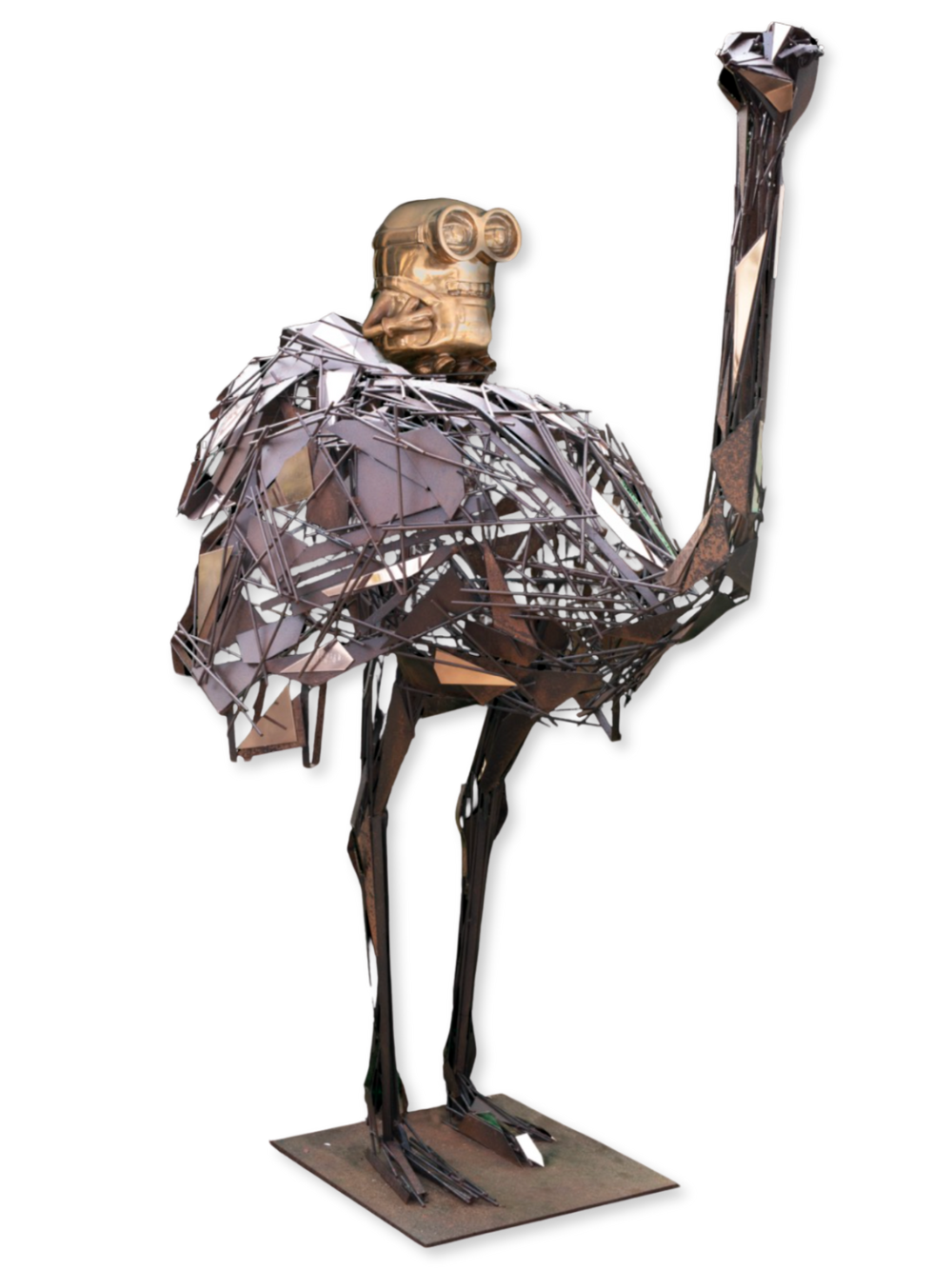 Ostrich with Minion