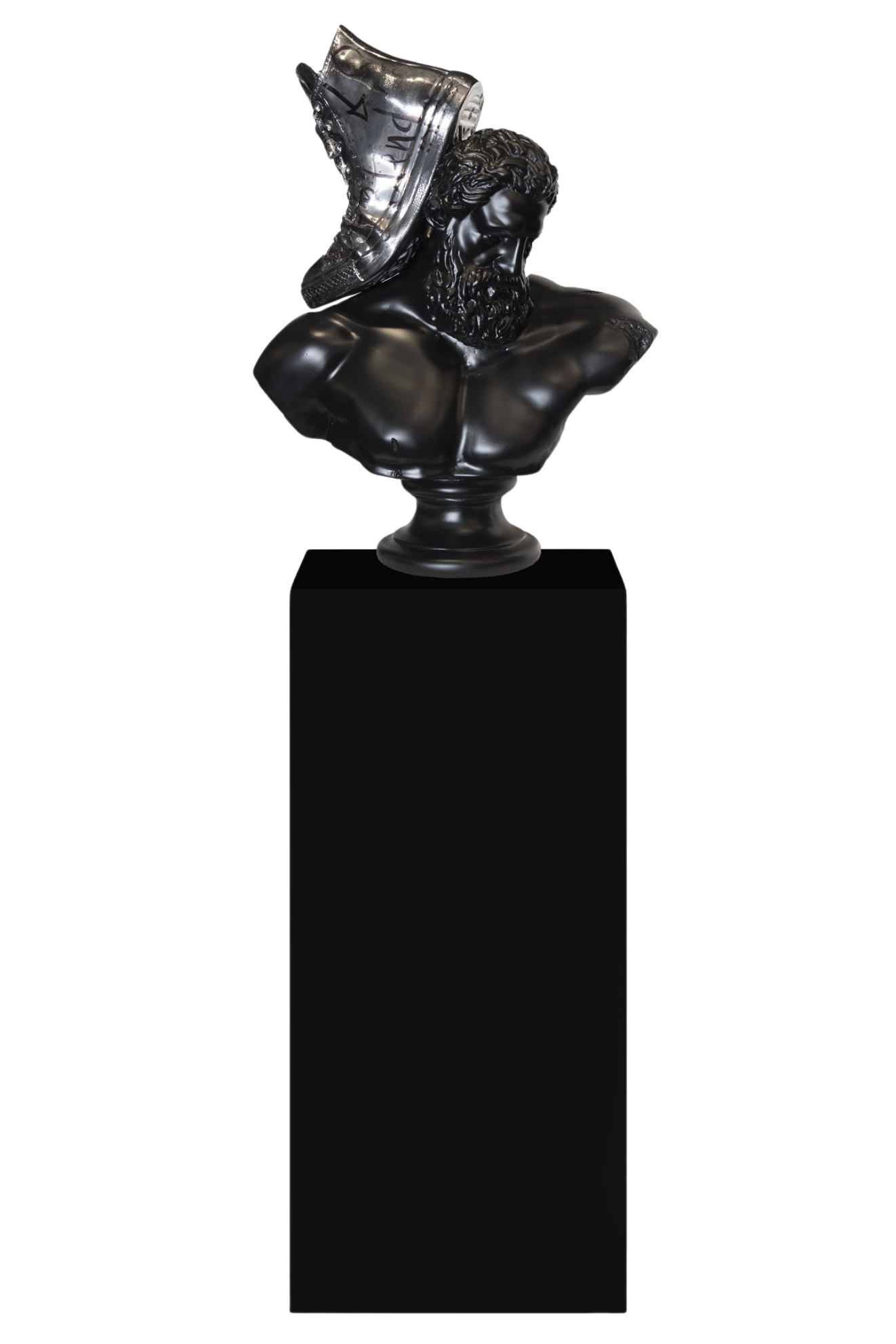 Absent Minded Black Hercules Silver Converse