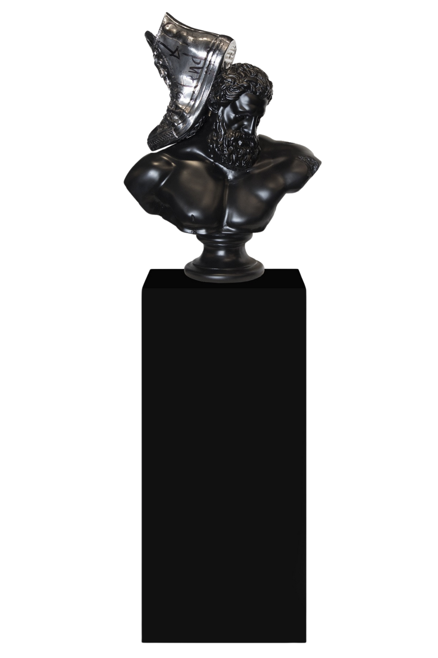 Absent Minded Black Hercules Silver Converse