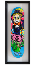 Pink $ Monopoly Richie Skateboard Deck