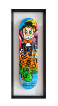 Orange $ Monopoly Richie Skateboard Deck