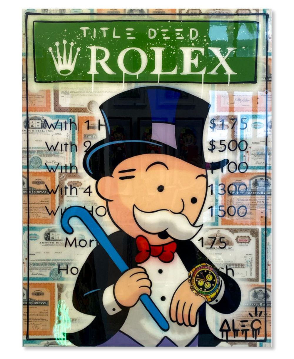 Monopoly Checking Green R