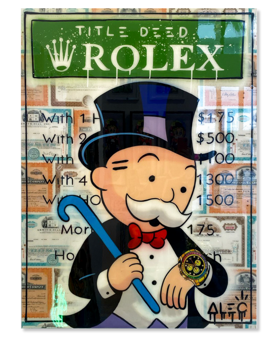 Monopoly Checking Green R