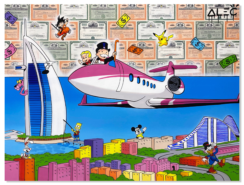 Team Flying Jet by Jumeirah Burj Al Arab