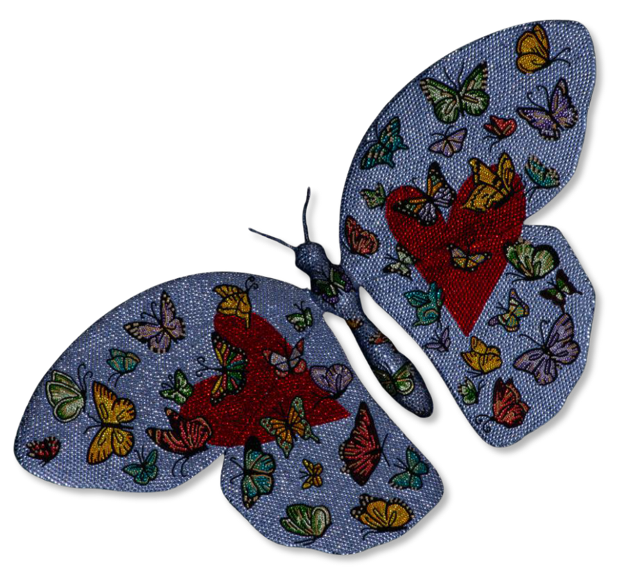 Butterfly Open Hearts