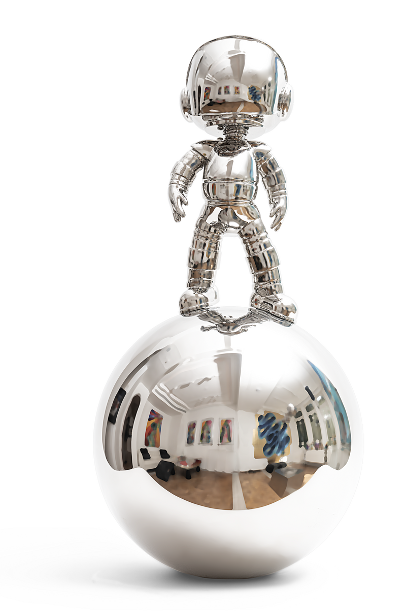 Astronaut Lapin on Ball