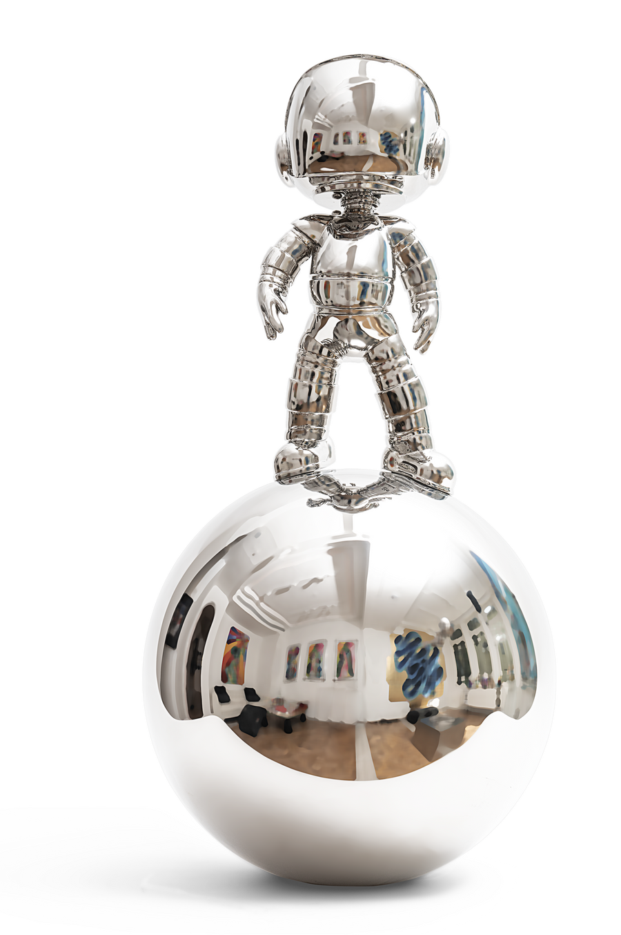 Astronaut Lapin on Ball