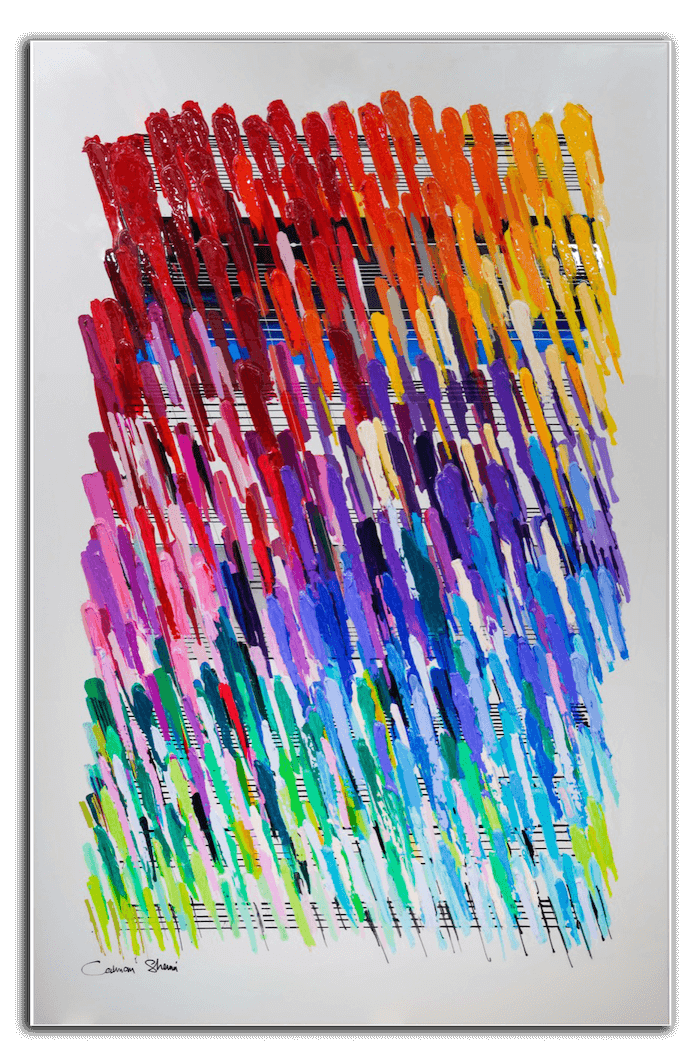 Notes Silver Vertical