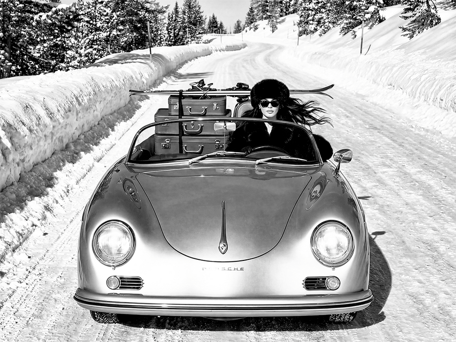 Car Black and White